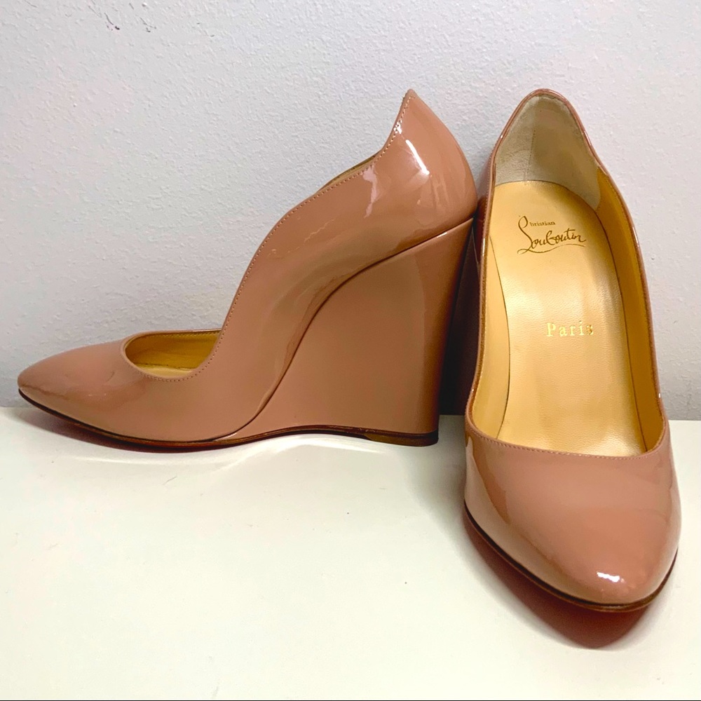 Christian Louboutin Tanja 100 Heels - Size 7w